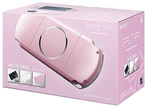 動作確認済みpsp3000  ブロッサムピンク 外箱付き　SONY レトロゲーム