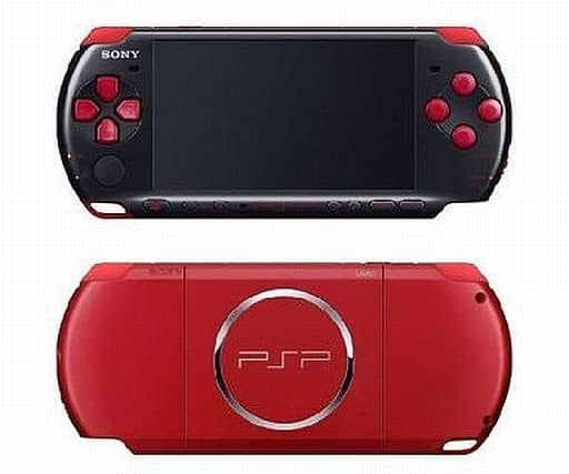 ☆ほぼ新品☆ PSP-3000 ブラック/レッド