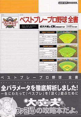 駿河屋 -<中古>GBA ベストプレープロ野球全書（ゲーム攻略本）