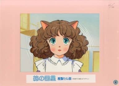 駿河屋 中古 セル画 綿の国星 須和野チビ猫 正面アップ 漫画 アニメ