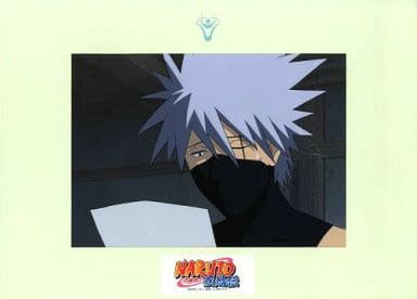 NARUTO-ナルト- 疾風伝 セル画 はたけカカシ 振り返り