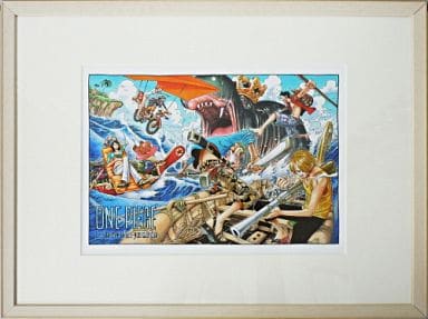 駿河屋 -<中古>ONE PIECE ジャンプフェスタ2006 高級複製原画 〔額装