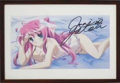駿河屋 -【アダルト】<中古>真・恋姫†無双 直筆サイン入り額装複製原画