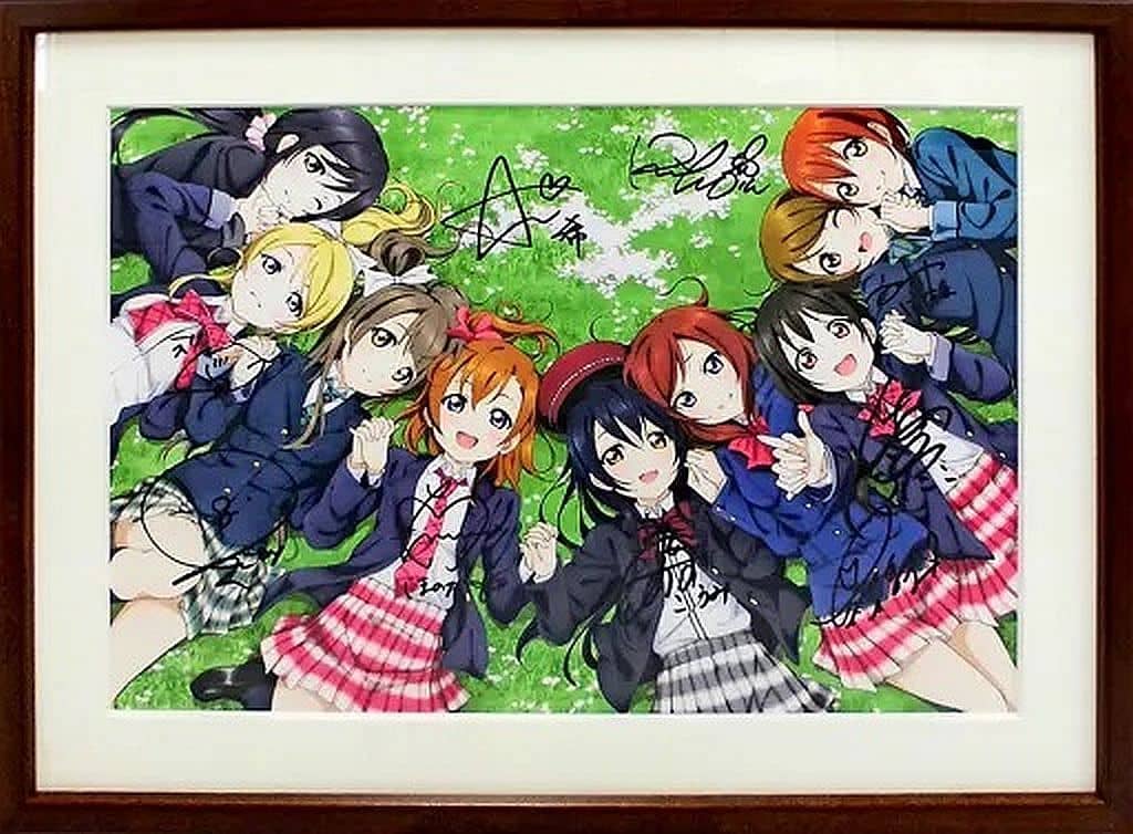 駿河屋 -<中古>ラブライブ! キャスト9人直筆サイン入り複製原画(漫画 駿河屋 -<中古>ラブライブ! キャスト9人直筆サイン入り複製原画(漫画
