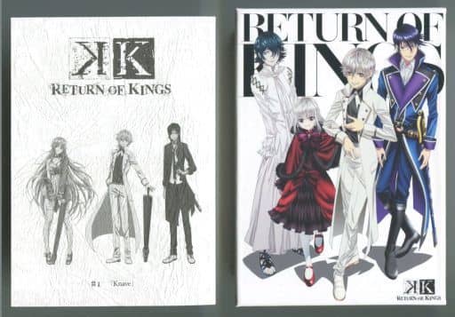 駿河屋 中古 K Return Of Kings 1 複製台本 Gora 書き下ろし短編小説ブックレット全巻収納ケース アニメムック