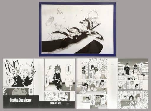 駿河屋 -<中古>BLEACH 複製原画(3枚セット/額付き)(その他)
