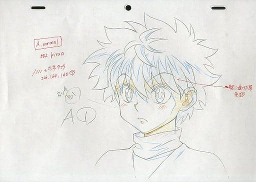 駿河屋 -<中古>HUNTER×HUNTER 複製原画 キルア=ゾルディック A1（漫画