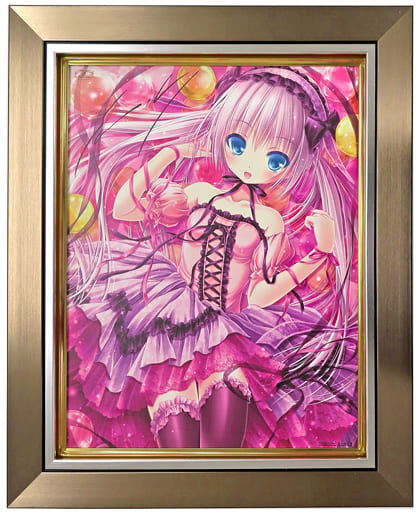 駿河屋 -<中古>付属品付)てぃんくる 額装キャンバスアート SpringCandy