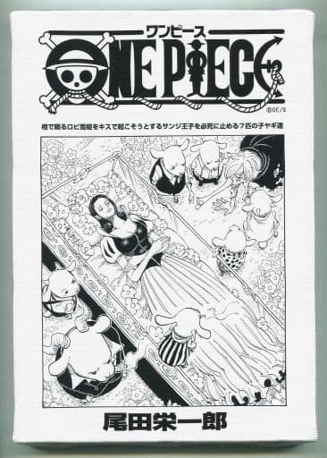 駿河屋 買取 One Piece 扉絵アートボード 第1弾 麦わらの一味と動物たち ロビン サンジ 80巻 800話 アニメムック