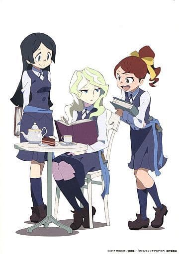 駿河屋 中古 Little Witch Academia トレーディングポートレート Vol 1 ダイアナ ハンナ バーバラ アニメムック