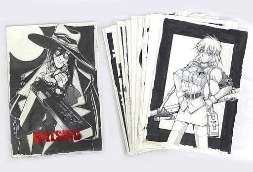 駿河屋 - 【買取】ヘルシング 20周年記念! 複製原画セット 王立国教