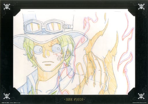 駿河屋 中古 一番くじ ワンピース One Piece All Star M賞 名場面原画アート サボ アニメムック