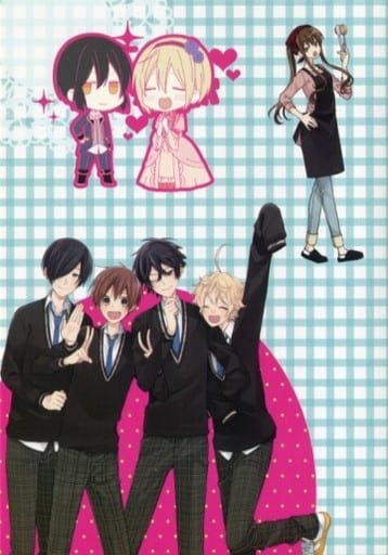駿河屋 中古 水玉ハニーボーイ 10 オネエ男子 はじめます 4 アニメイト連動購入特典 描き下ろしコラボリーフレット アニメムック