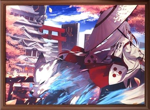 駿河屋 -<中古>凪白みと 複製原画 (絵師100人展10)(額装原画)