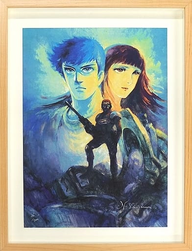 □装甲騎兵ボトムズ□塩山紀生イラスト□キリコ□フィアナ□スコープ □装甲騎兵ボトムズ□塩山紀生イラスト□キリコ□フィアナ□スコープ