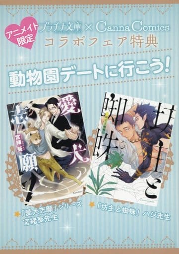 駿河屋 -<中古>プラチナ文庫×CANNA COMICS 2016コラボフェア特典4P
