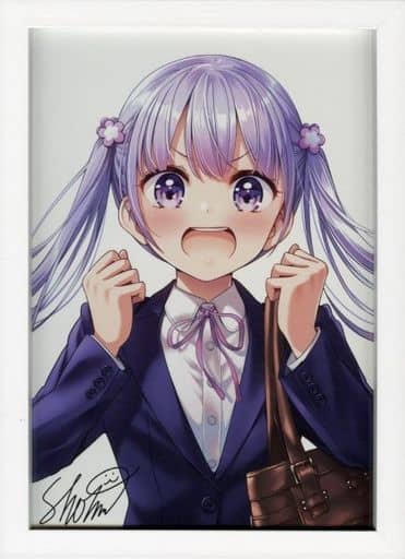 駿河屋 -<中古>NEW GAME!完結記念展 額付版上サイン入りミニアート