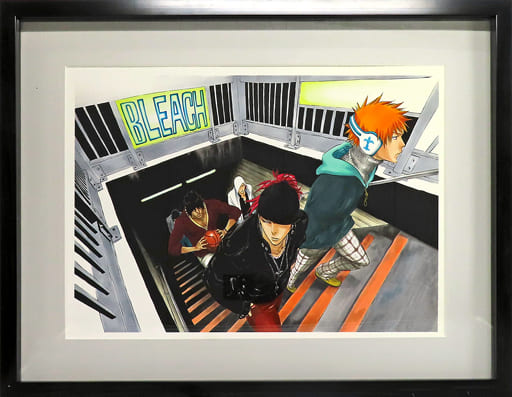 駿河屋 -<中古>付属品付)BLEACH 額装高精細複製原画(額装原画)