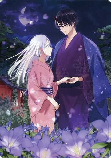 鬼の妻問い ~孤高の鬼は無垢な花嫁を溺愛する~(1) アニメイト購入特典B5サイズ書き下ろしSS&描き下ろしビジュアルリバーシブルボード / 黒コマリ 鬼の妻問い ~孤高の鬼は無垢な花嫁を溺愛する~(1) アニメイト購入特典B5サイズ書き下ろしSS&描き下ろしビジュアルリバーシブルボード / 黒コマリ