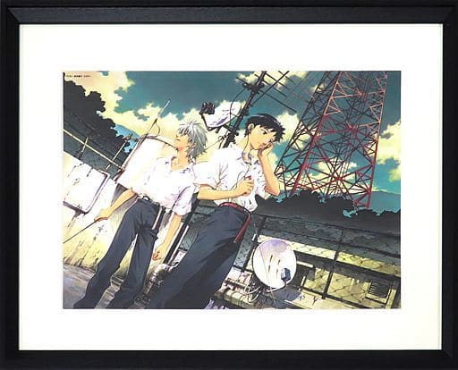 駿河屋 -<中古>付属品付)貞本義行「新世紀エヴァンゲリオン」B4複製