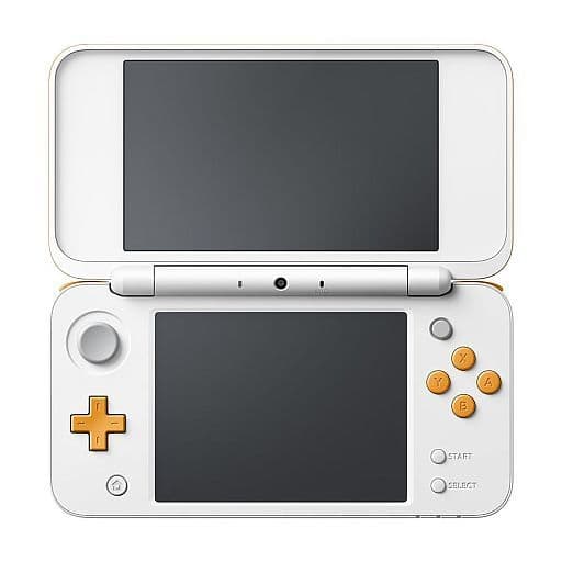 大好き 本体 LL Newニンテンドー2DS ホワイト×オレンジ 内箱なし 箱説