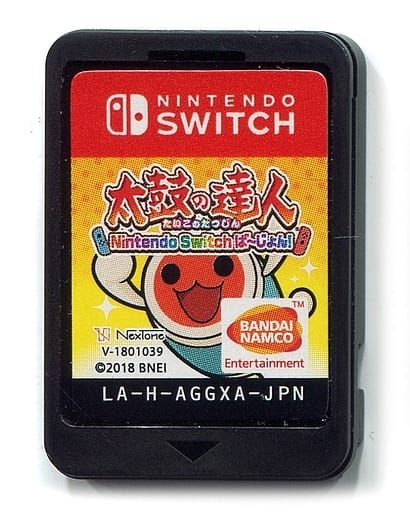 駿河屋 -<中古>太鼓の達人 NintendoSwitchば～じょん! (箱説なし ...