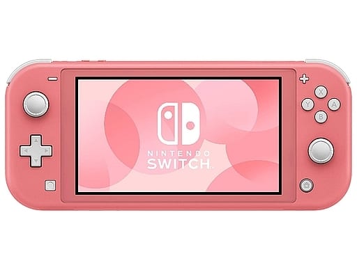 駿河屋 -<中古>Nintendo Switch Lite本体 コーラル(本体単品/付属品無
