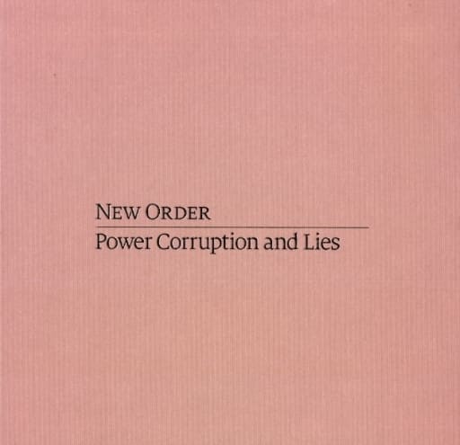 NEW ORDER/POWER CORRUPTION\u0026LIES 輸入盤 - 洋楽