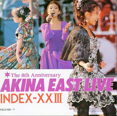 即日発送 中森明菜 イースト・ライヴ インデックス23 カセットテープ 即日発送 中森明菜 イースト・ライヴ インデックス23 カセットテープ