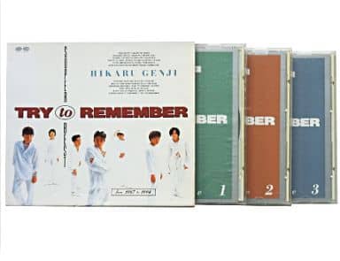 単品販売/受注生産 時限価格 光GENJI TRY to REMEMBER 他4枚セット