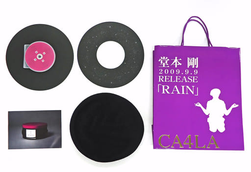 駿河屋 -<中古>堂本剛 / 堂本剛 x CA4LAベレー帽 「RAIN」CD付(邦楽)