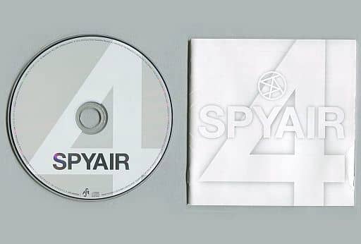 駿河屋 中古 Spyair 4 通常盤 状態 裏ジャケット欠品 歌詞カード染み有り 邦楽