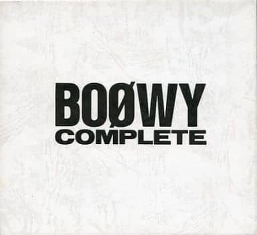 エンタメ/ホビーBOOWY COMPLETE