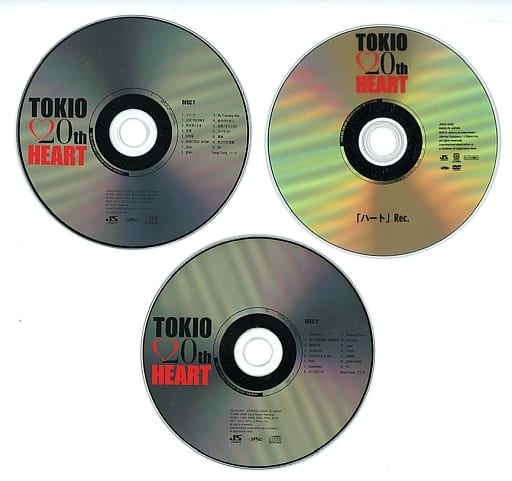 HEART 初回限定盤1【2CD+DVD】/TOKIO【未開封】