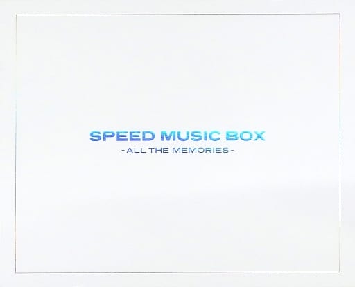 駿河屋 - 【買取】SPEED / SPEED MUSIC BOX - ALL THE MEMORIES -[Blu