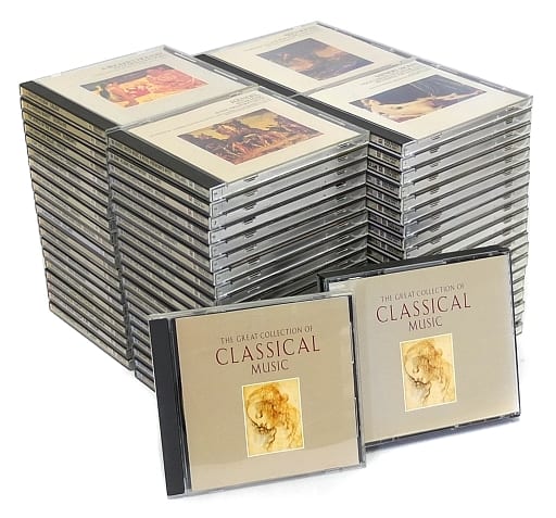 THE GREAT COLLECTION OF CLASSICAL MUSIC  全80巻+音の索引3巻セット(状態：解説書・CDラック欠品、一部巻のジャケットにヤケ有り)
