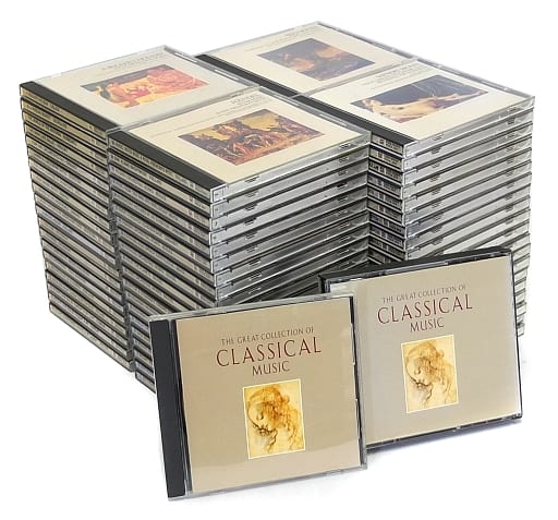 THE GREAT COLLECTION OF CLASSICAL MUSIC 全80巻+音の索引3巻セット(状態:解説書・CDラック欠品、一部巻のジャケットにヤケ有り) THE GREAT COLLECTION OF CLASSICAL MUSIC 全80巻+音の索引3巻セット(状態:解説書・CDラック欠品、一部巻のジャケットにヤケ有り)