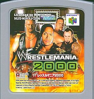 ニンテンドー64 ソフト WWF レッスルマニア2000