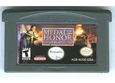駿河屋 -<中古>北米版 MEDAL OF HONOR UNDERGROUND (国内版本体動作可