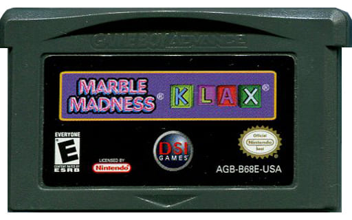 駿河屋 - 【買取】北米版 MARBLE MADNESS / KLAX (国内版本体動作可