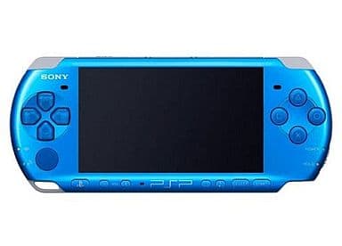 駿河屋 -<中古>PSP本体 バイブラント・ブルー(PSP-3000VB/本体単品