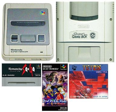駿河屋 -<中古>スーパーファミコン本体&ソフト30本+スーパー