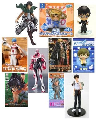 駿河屋 中古 アニメ系フィギュア個セット 男性キャラ 一般