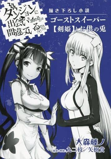 駿河屋 中古 ダンジョンに出会いを求めるのは間違っているだろうか 描き下ろし小説 ゴーストスイーパー 剣姫 とお供の兎 大森藤ノ ライトノベル
