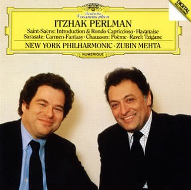 クラシックCD ランクB)イツァーク・パールマン、ニューヨーク・フィルハーモニック / カルメン幻想曲、ヴァイオリン名曲集