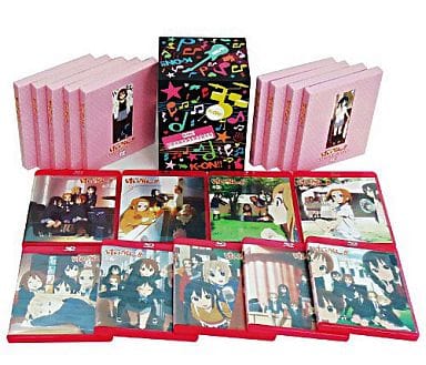 駿河屋 -<中古>けいおん!! 第2期 BOX付初回限定版全9巻セット(アニメ
