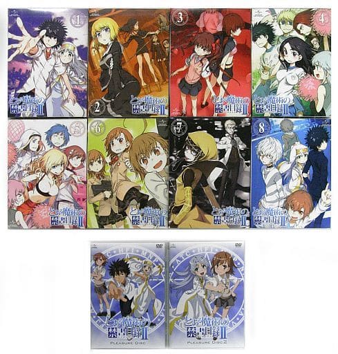 駿河屋 -<中古>不備有)とある魔術の禁書目録II 初回限定版全8巻セット