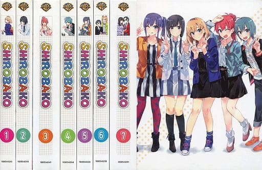 駿河屋 -<中古>SHIROBAKO 初回生産限定版 全8巻セット（アニメ全般）