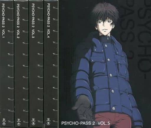 駿河屋 中古 Psycho Pass サイコパス 2 初回版 全5巻セット ソフマップ全巻収納box付き アニメ