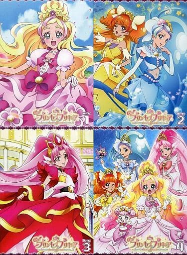 駿河屋 中古 Go プリンセスプリキュア 初回版 全4巻セット アニメ